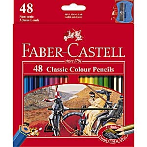 Classic Colour Pencils x48 : Faber Castell, 115858