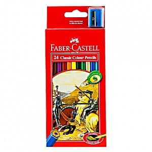 Classic Colour Pencils x24 - Faber Castell, 115854