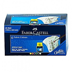 6 Fabric Colours: Faber Castle, 1410501