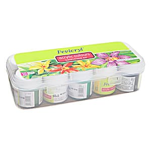 Fevicryl Acrylic Colours Sunflower Kit 150ml 10Shades