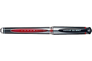 Pen 1.0 Gel Impact Board: Uni Ball, UM-153S - Red