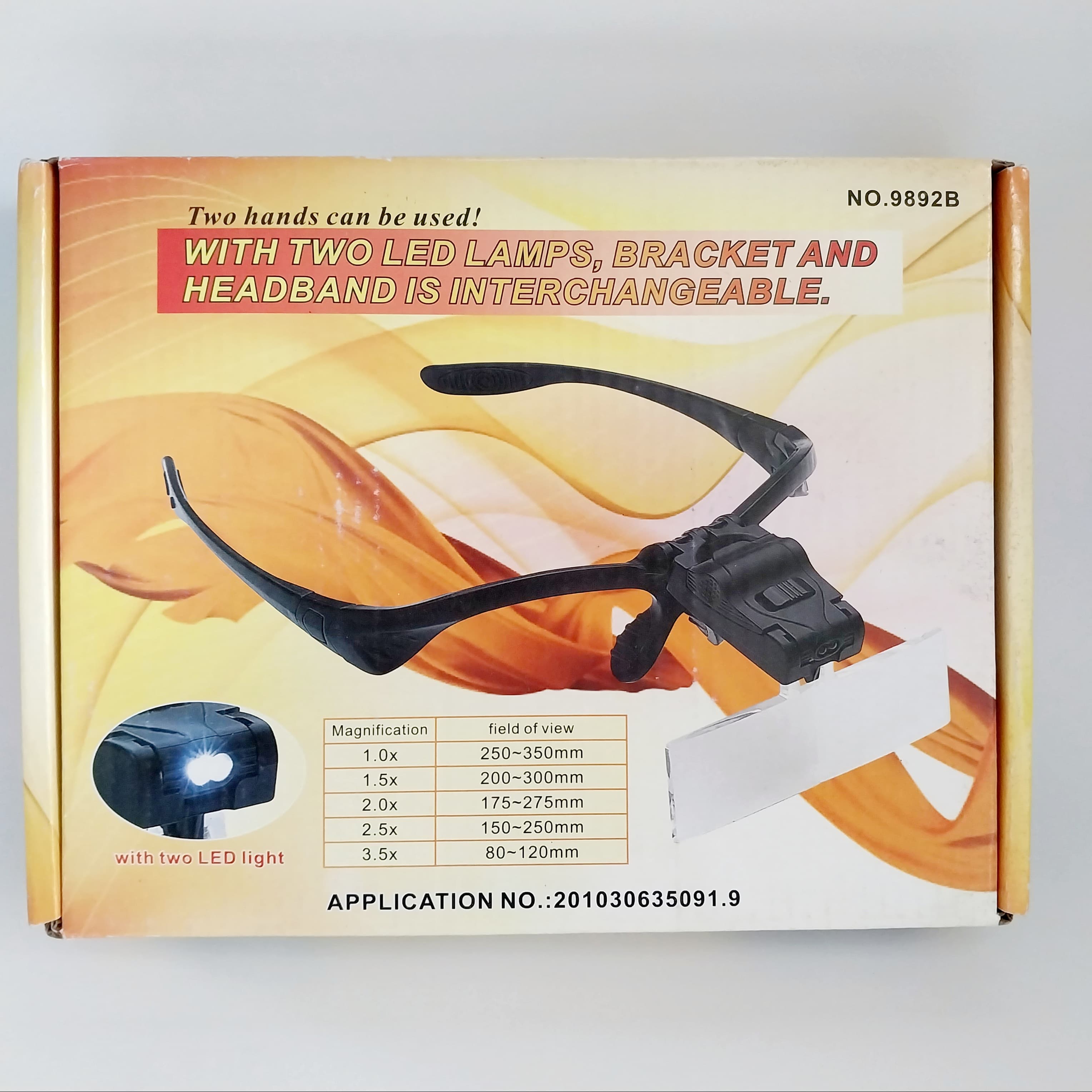 Led Light with Headband and Frame No.9892B
