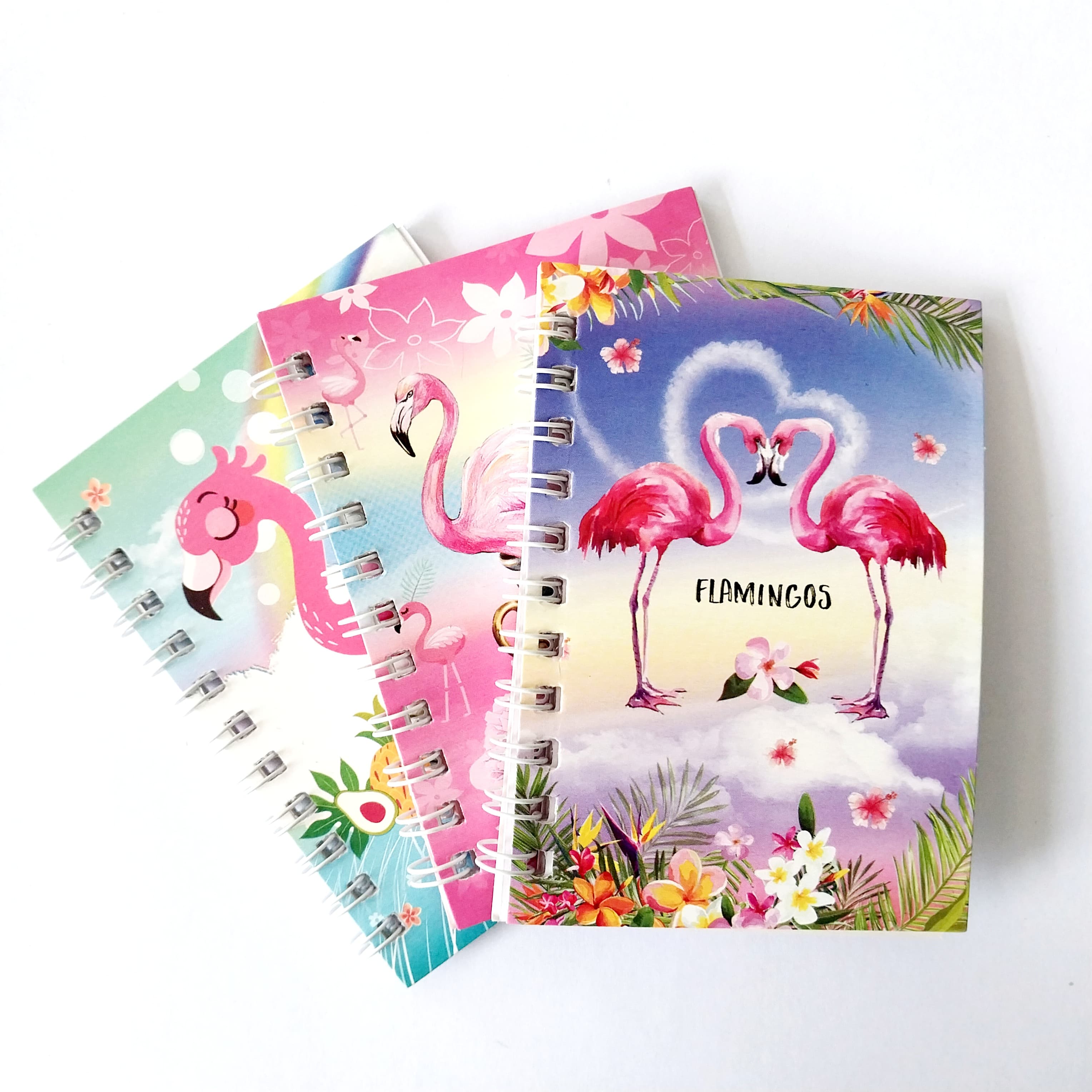 Ding Mei Note Book 4 in 1 40 sheets plain pages 7.5cm x 10.5cm