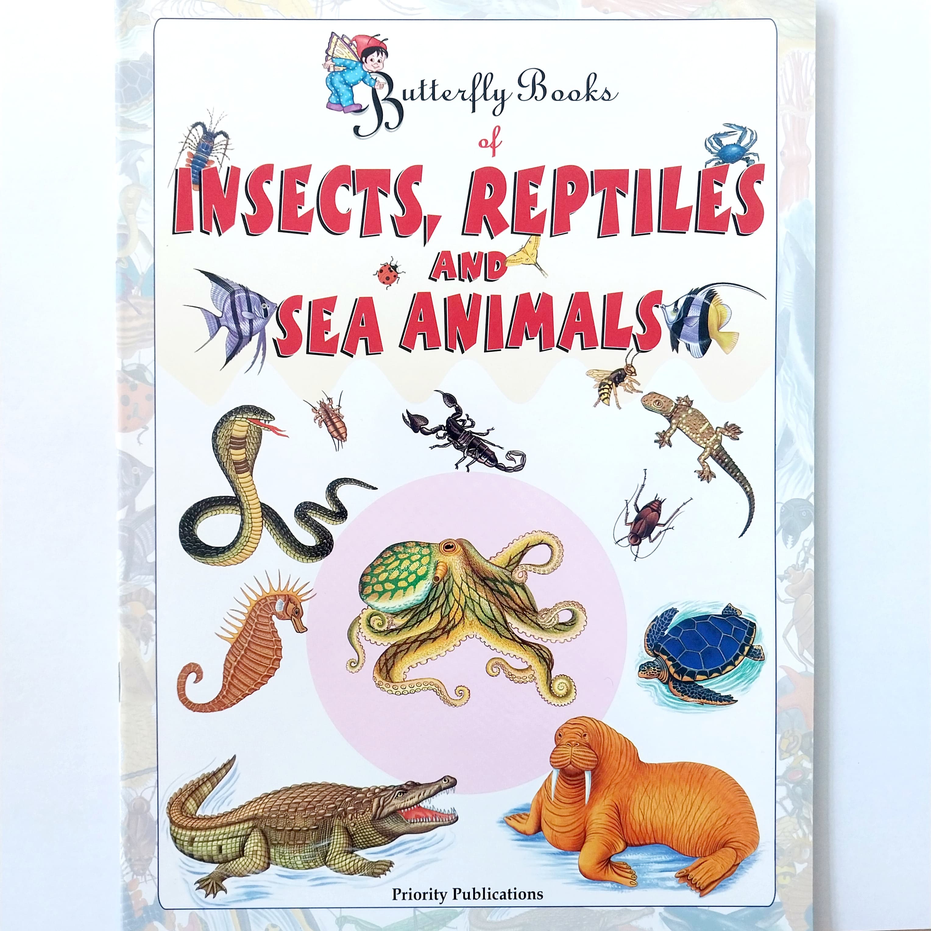 Butterfly Books: Insects, Reptiles and Sea Animals