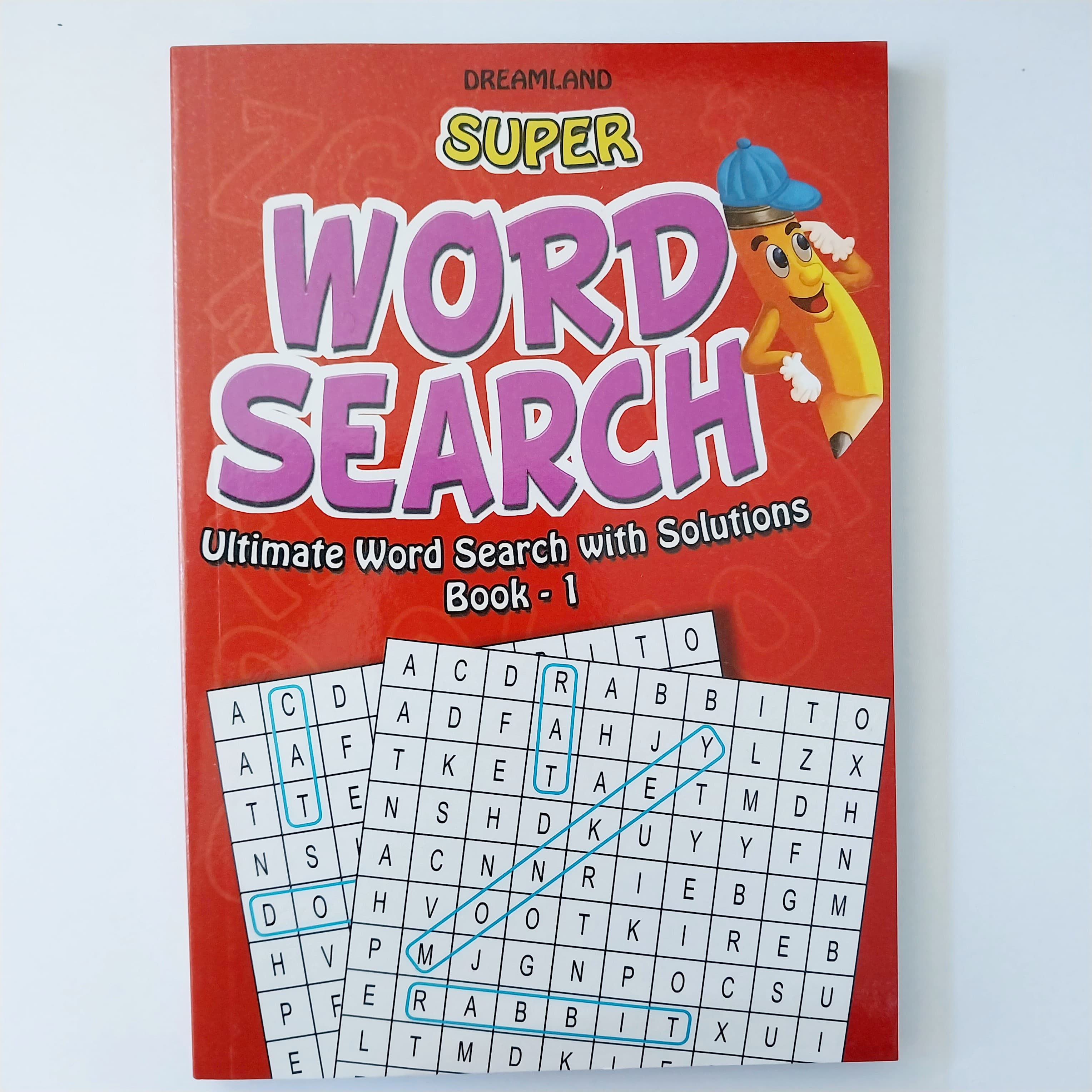 Super Word Search Ultimate Word Search with Solutions Book - 1