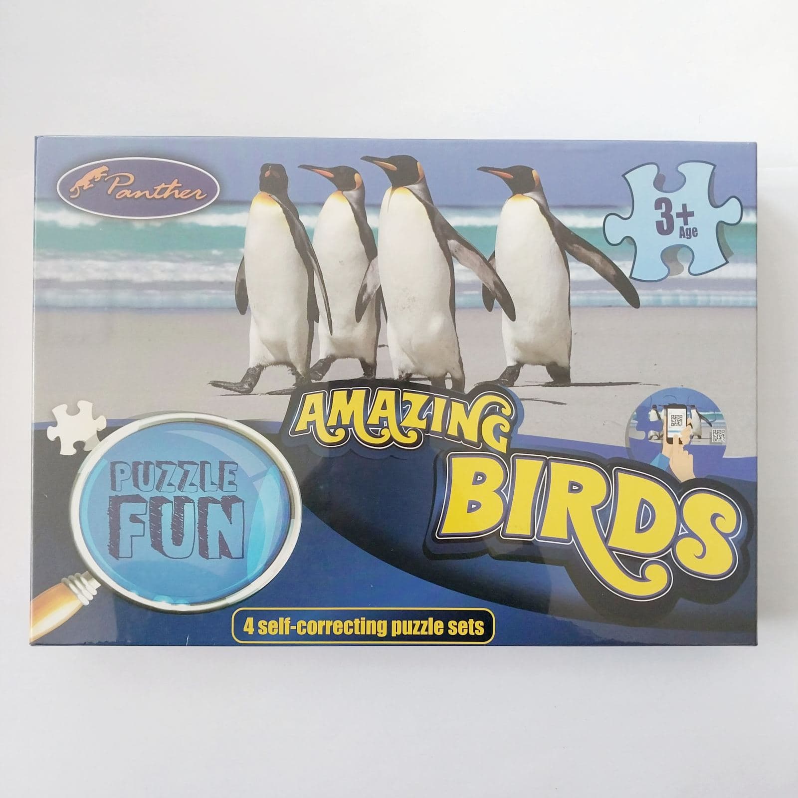 Amazing Birds - 4 Self-correcting puzzle sets - Panther - TY7160