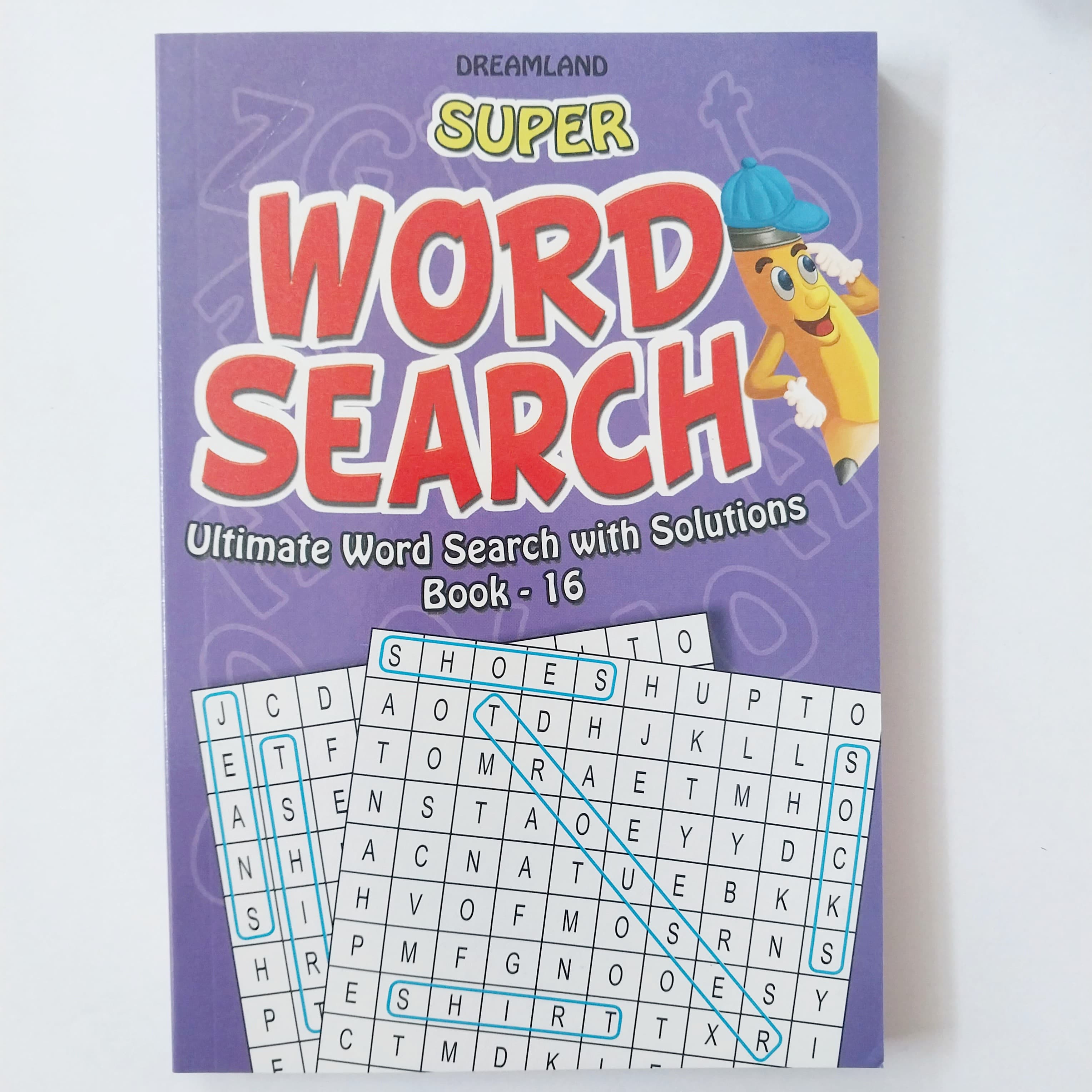 Super Word Search: Ultimate Word Search with Solutions Book - 16