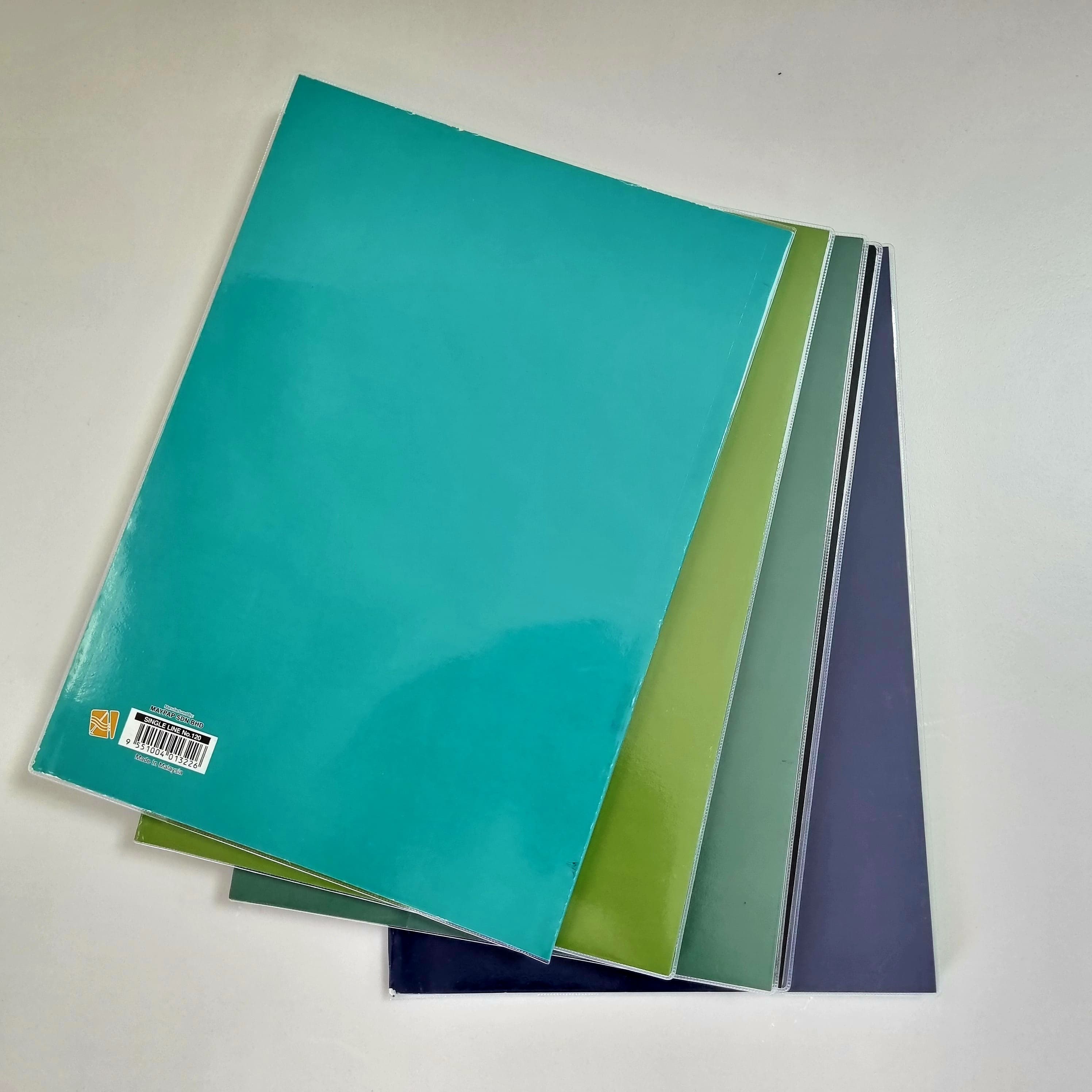 Soft Cover Log Book A4 size No. 120 (Single Line) - A28SC - with PVC jacket