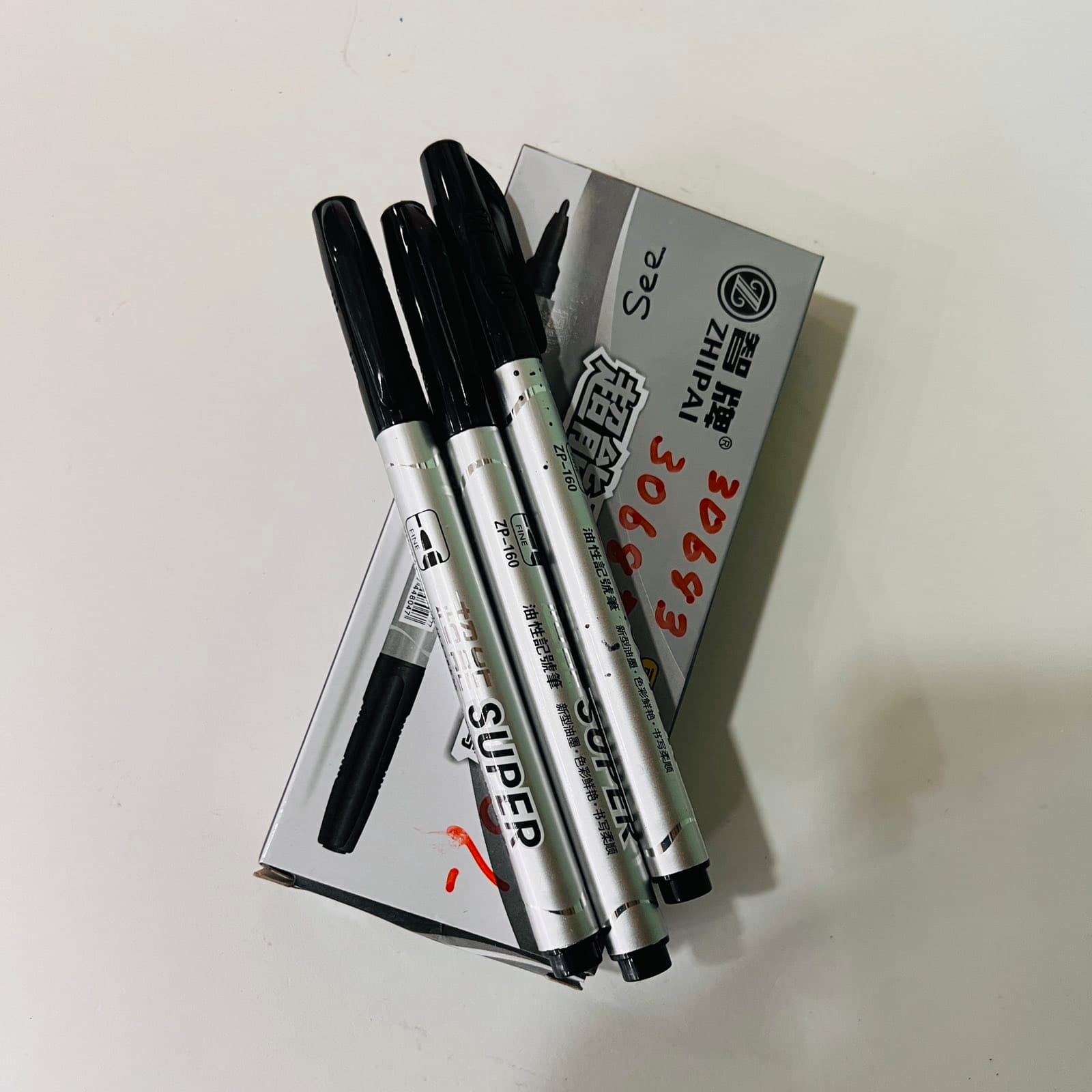 Marker Pen Zhipai ZP-160 Black