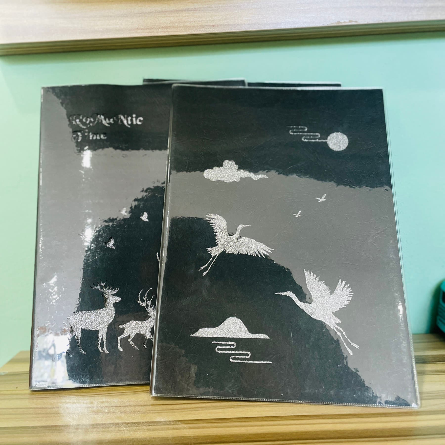 Notebook Baizheng black paper 265x190mm No. 16756, 16757, 16758