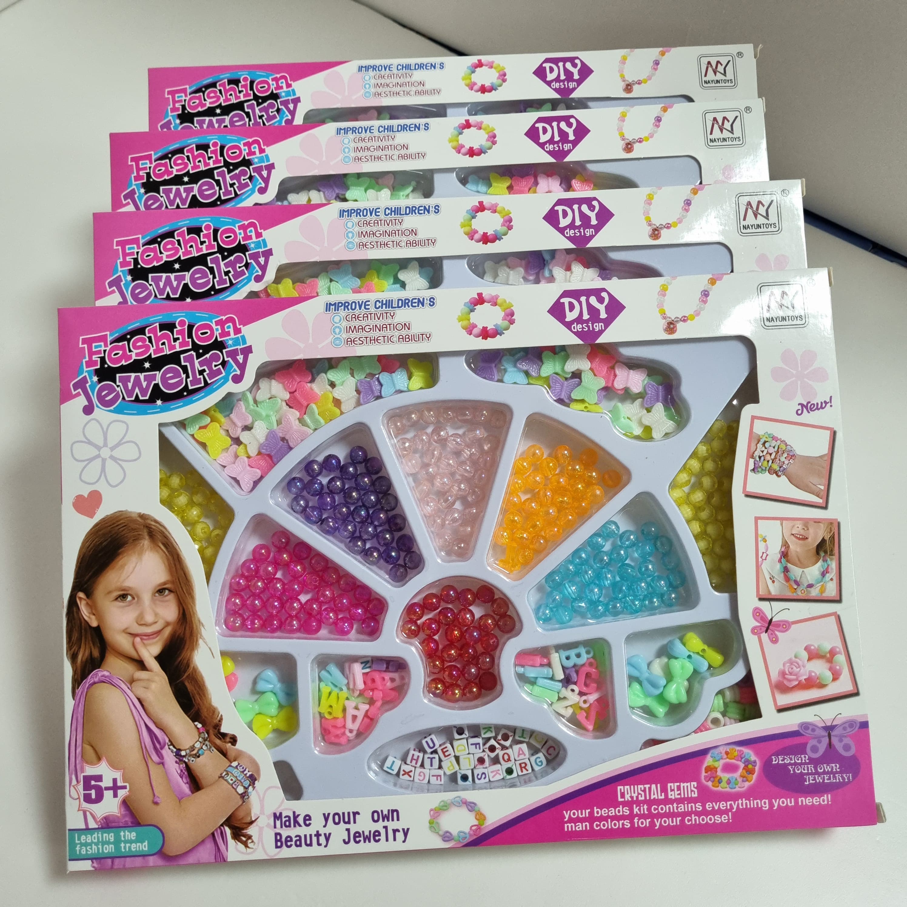 DIY Fashion Jewelry Beads Set No.333-3