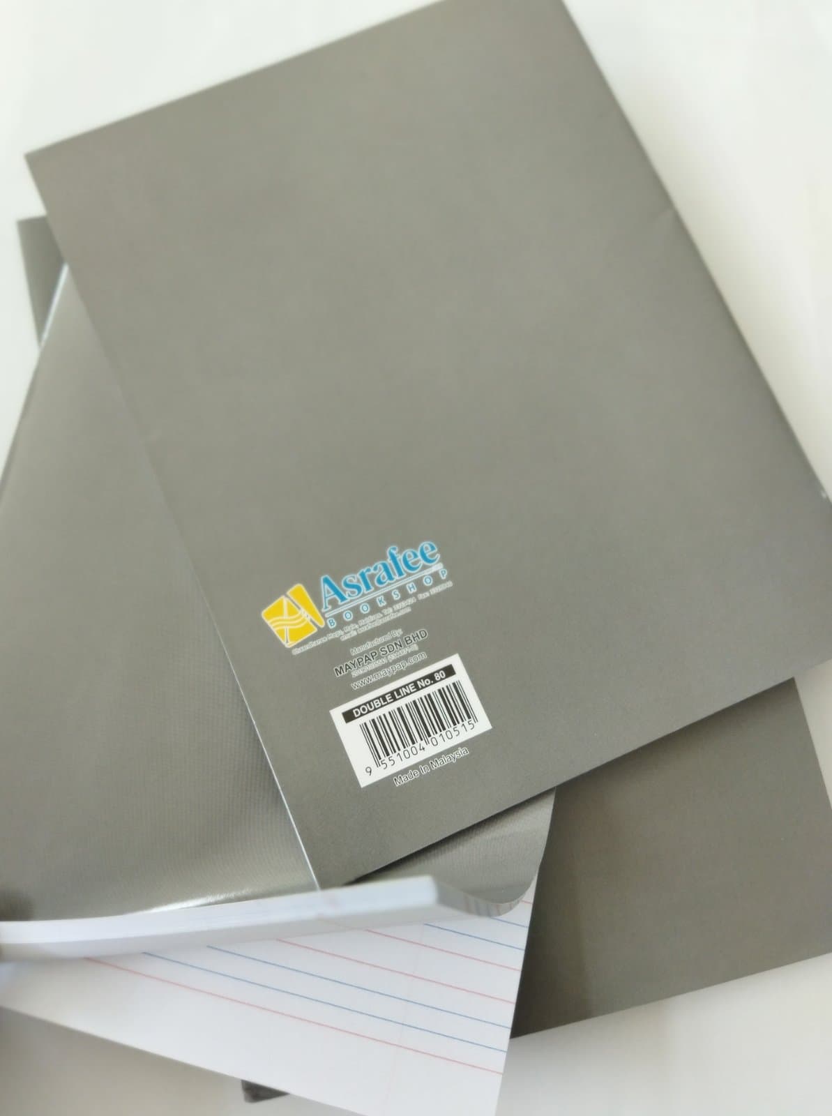 Exercise Book Double Ruled No. 80 - Asrafee, A21
