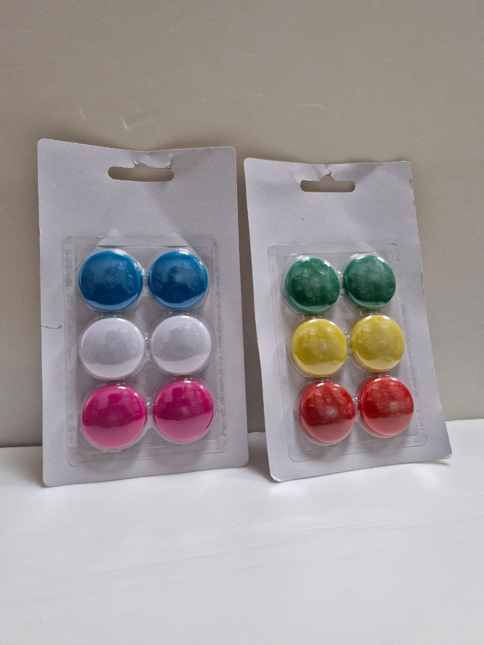 Magnetic Button for white Board Large Size 4cm 6pcs Pack