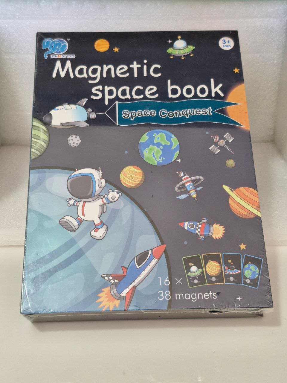 Synergy Toys Magneti Book 38 Magnets Age 3+ No. 8726-33