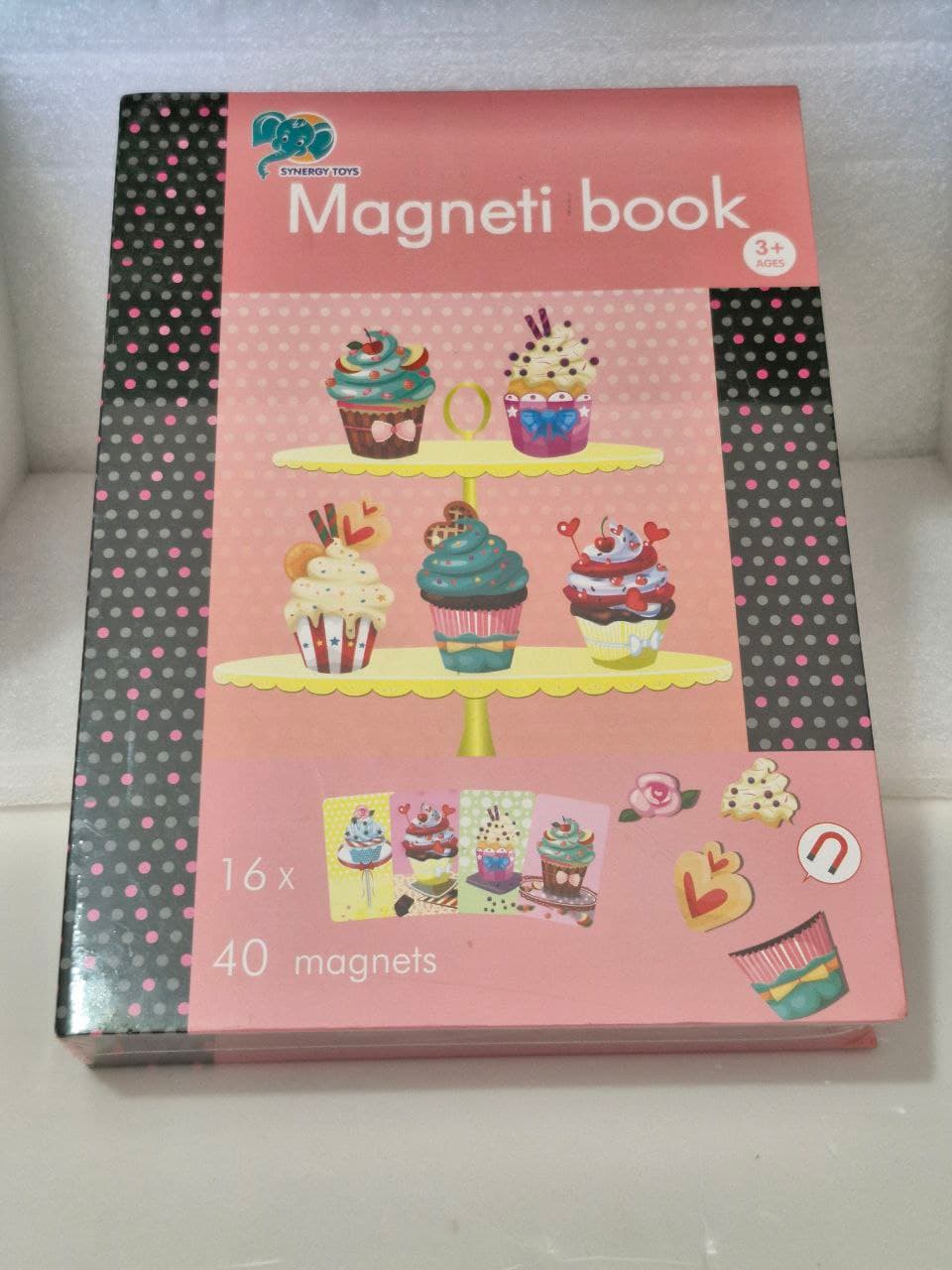 Synergy Toys Magneti Book 40 Magnets Age 3+ No. 8726-31