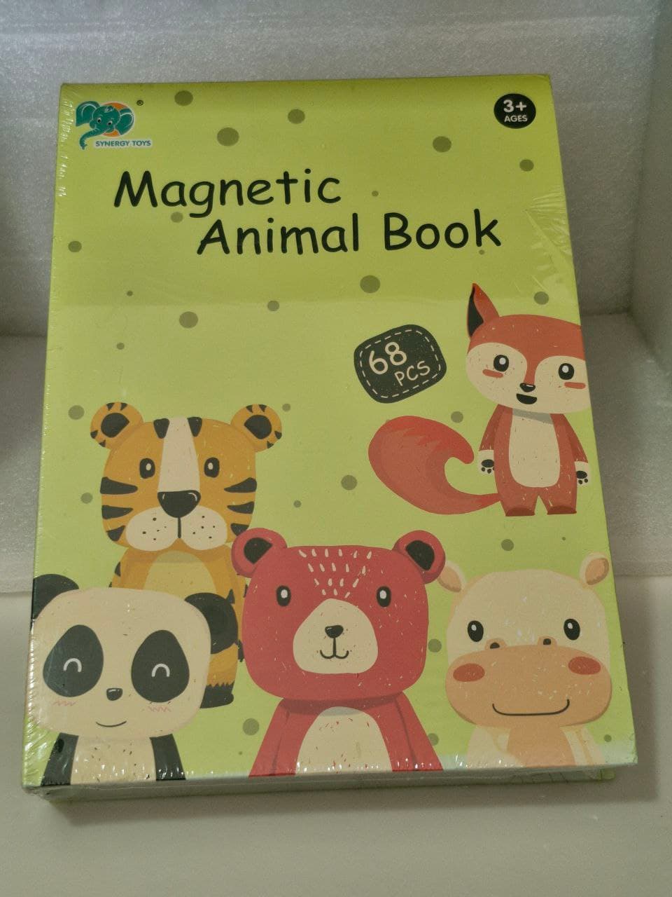 Synergy Toys Magnetic Animal Book 68 pcs No. 8726-39