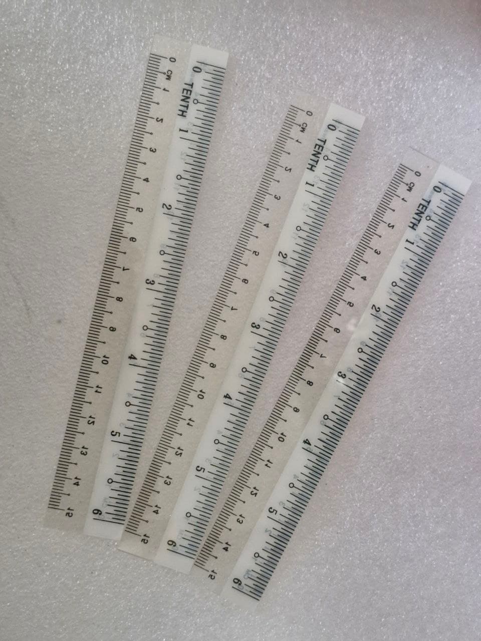 Plastic Straight Ruler : High Class 15cm