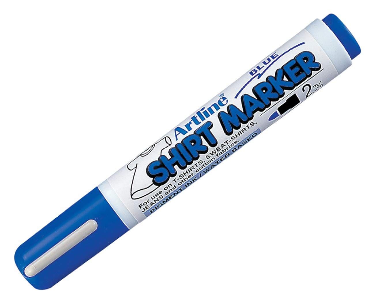 Marker, Artline : Shirt Marker, EKT-2, Blue