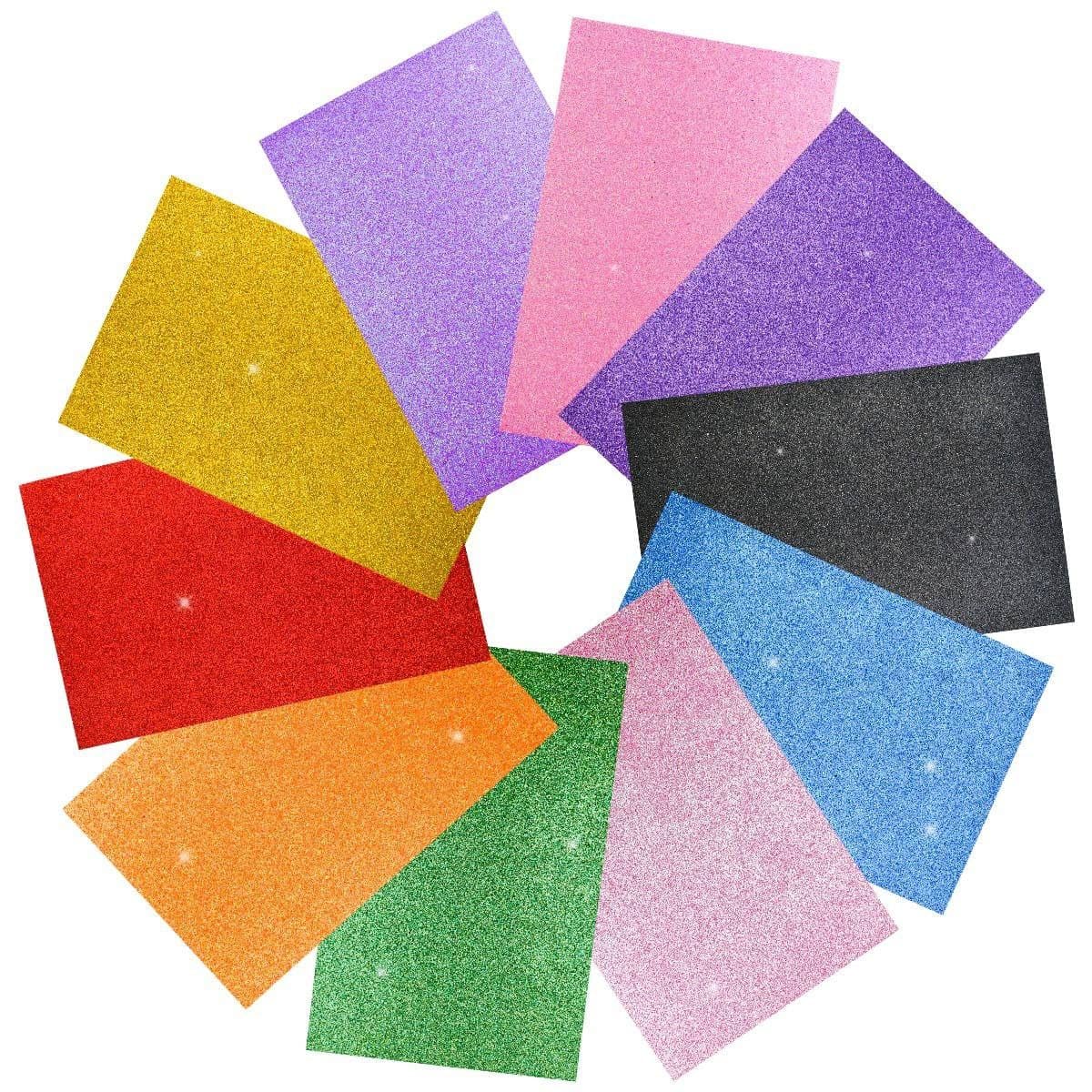 Glitter Paper Assorted Color A3 29.6x43.2cm