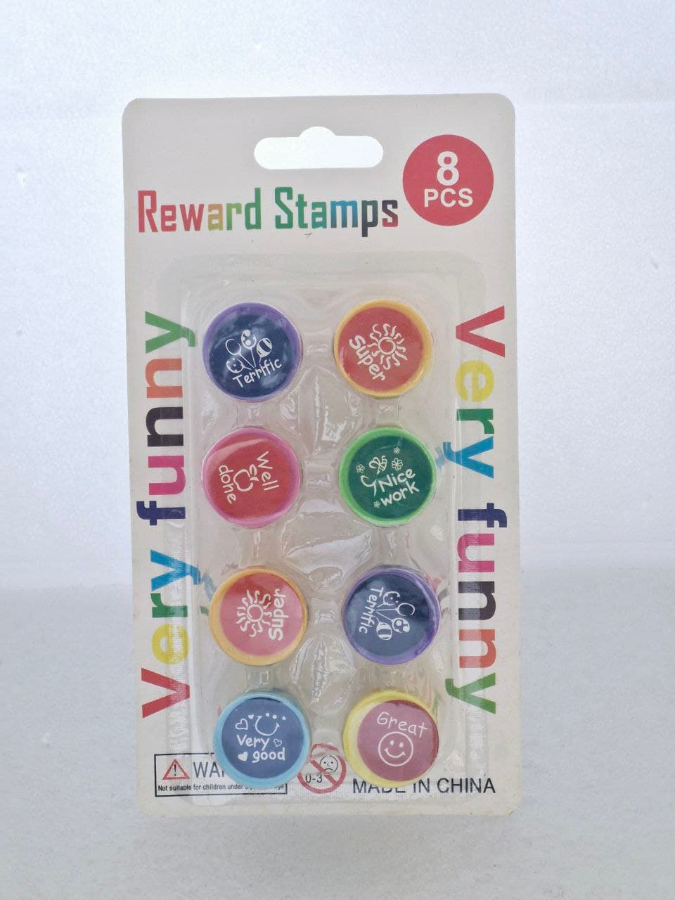 Stamp set reward stamps 8pcs
