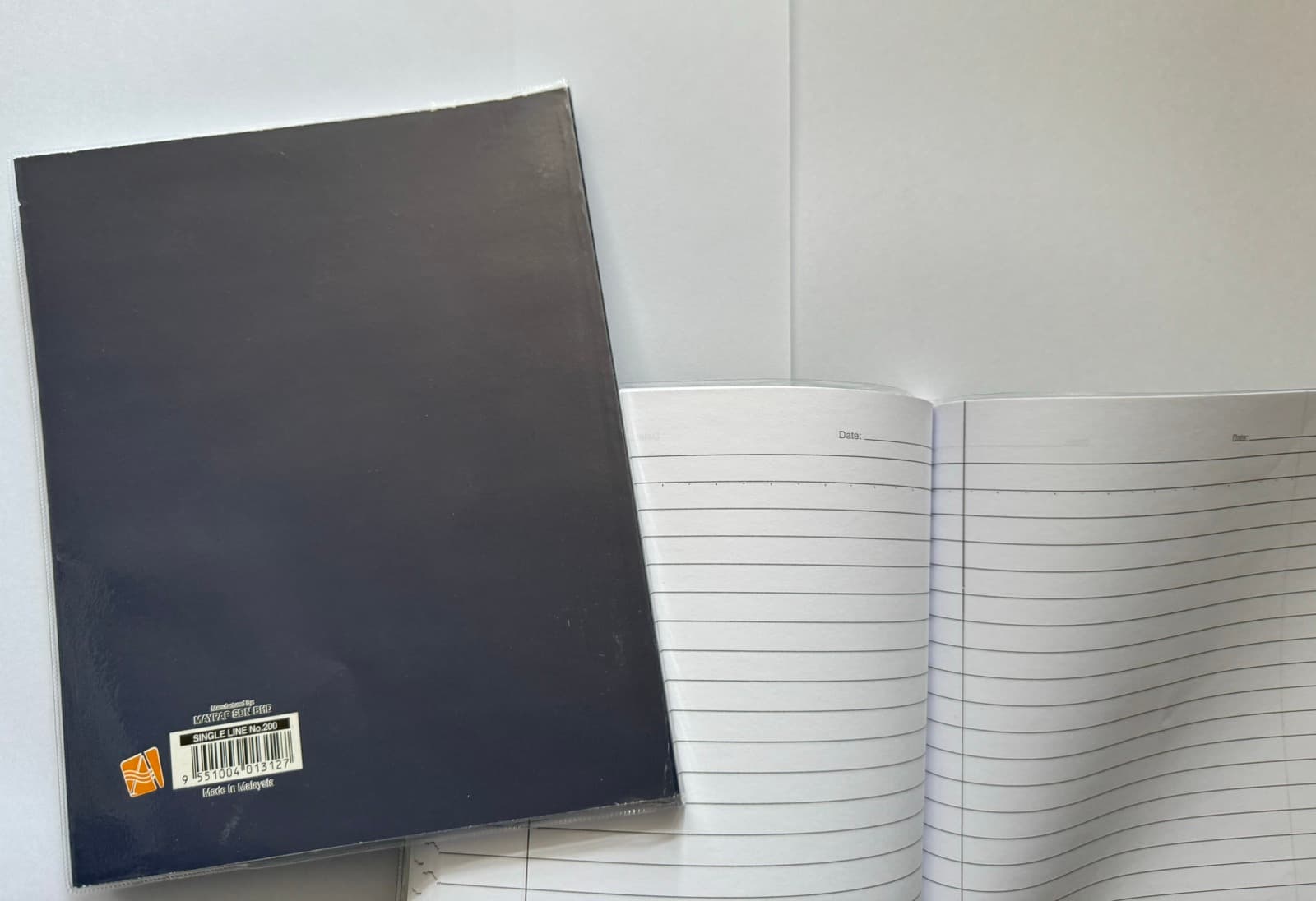 Soft Cover Exercise Book No. 200 (Single Line) - A02SC - with PVC jacket