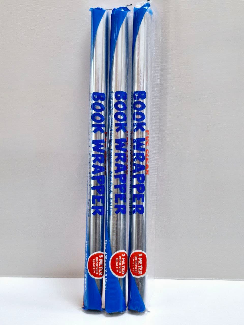 PVC Clear Book Wrapper 450mm X 5 Meter MP76686
