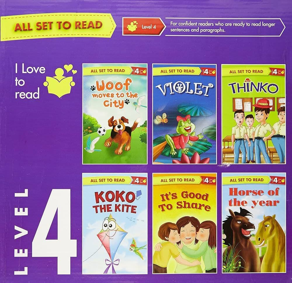 I Love To Read Level 4, Om Kidz