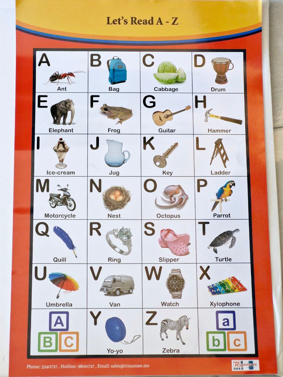 ABC Wall Chart