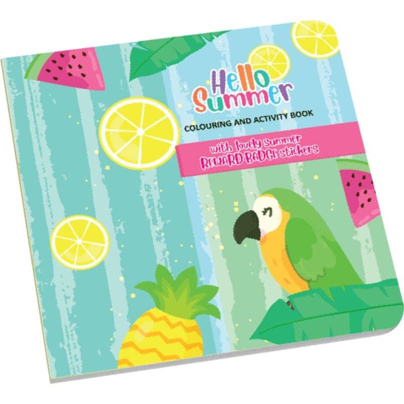 Hello Summer: Colouring and Activity Book ‐ Panther ‐ TY6144