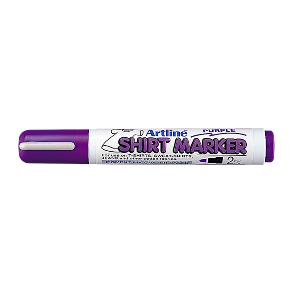 Marker, Artline : Shirt Marker, EKT-2, Purple