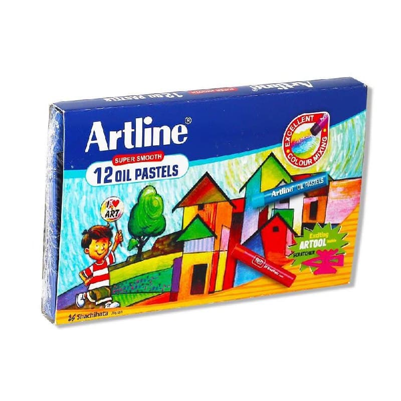 Oil Pastels Artline 12 Colours 60012