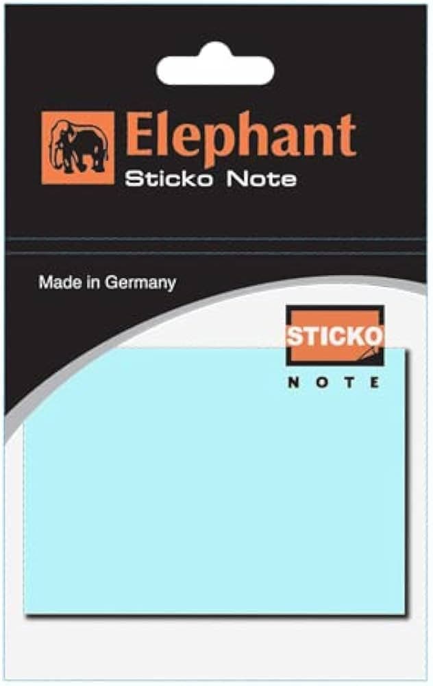 Sticko Note ELP Sticky Note STD 3x3 Blue 50SH