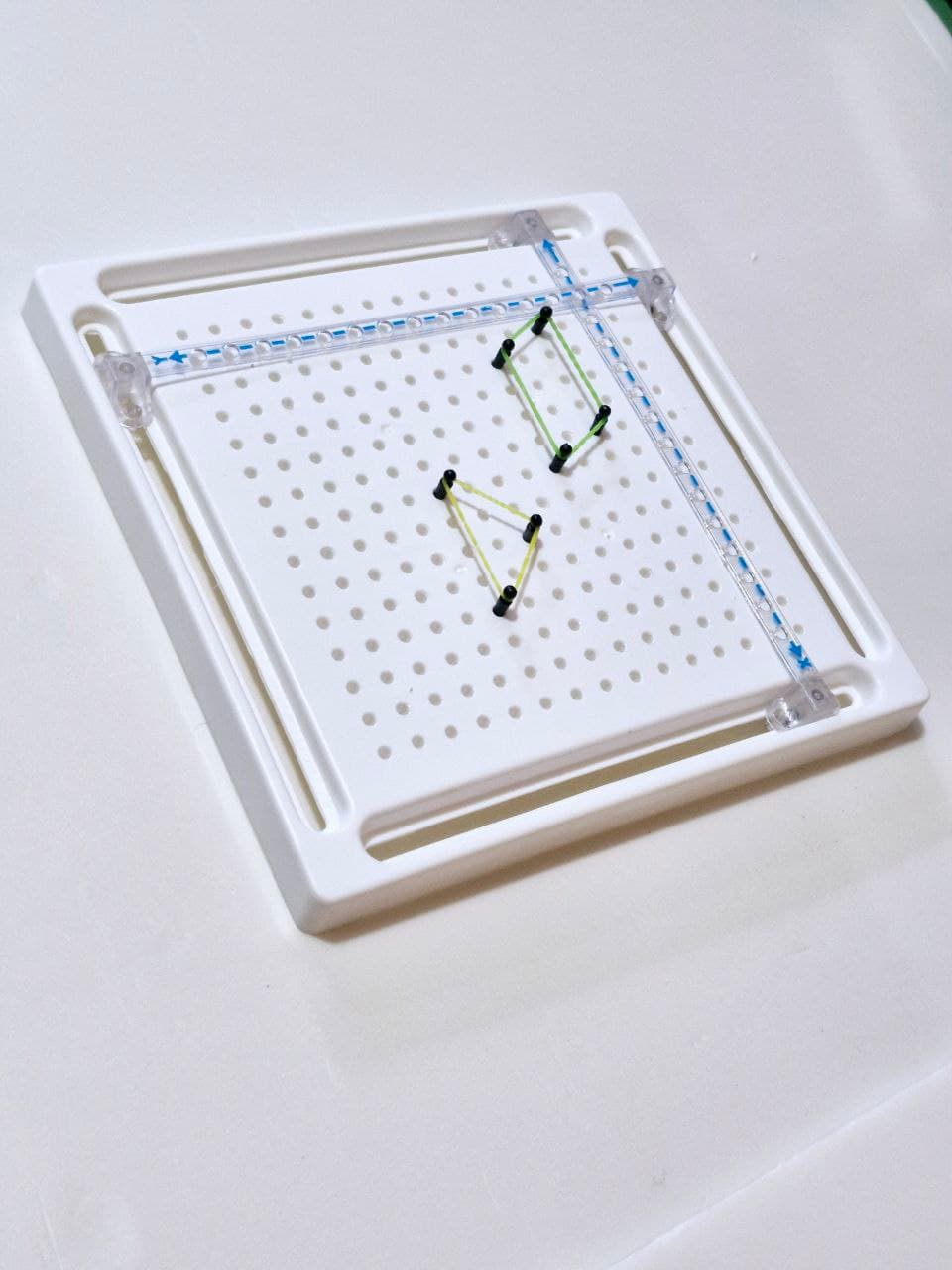 Plastic Geoboard math manipulation matrix 8x8 learningmaterials, X-Y Axes Co-Ordinate , S.no 71