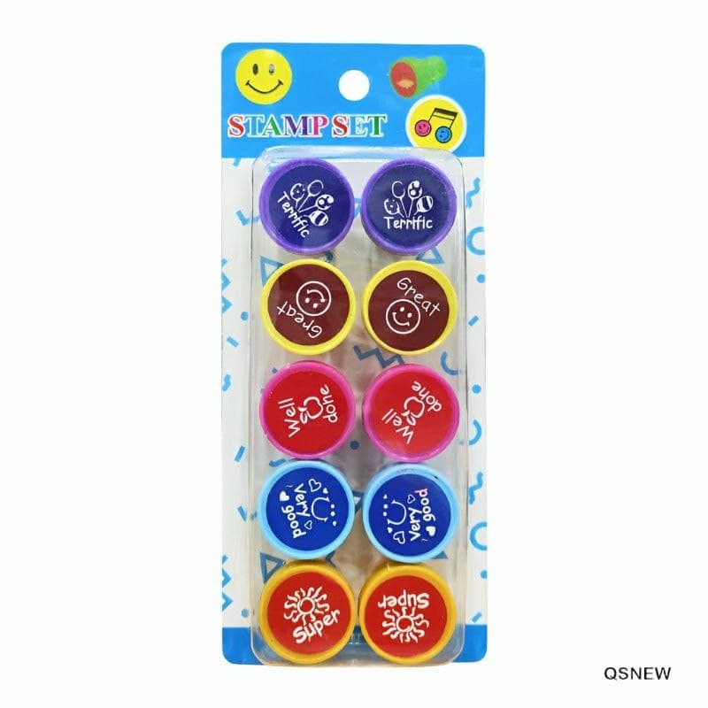 Stamp set 10pcs