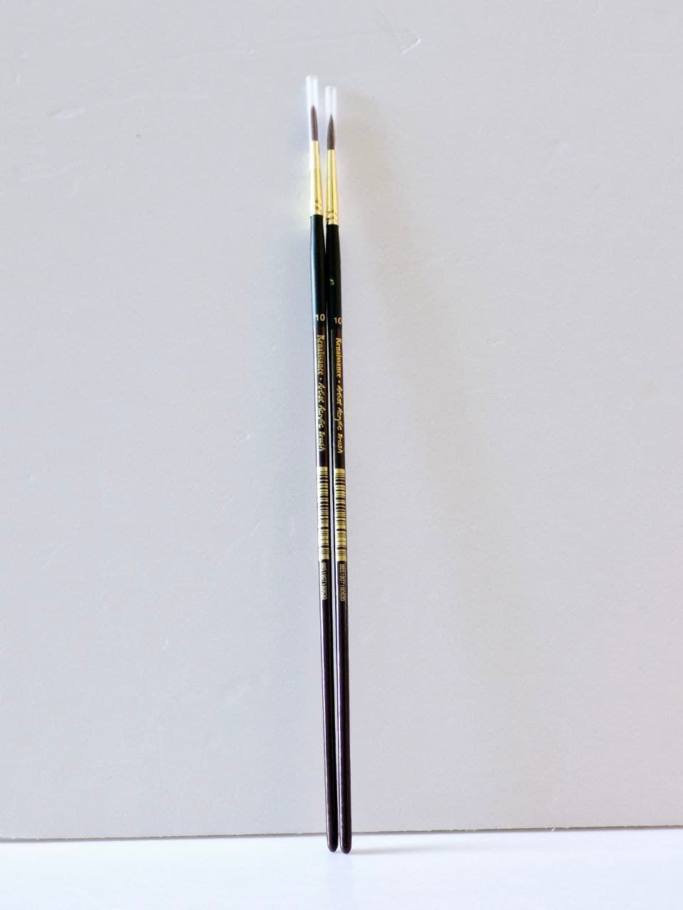 Paint Brush, Renaissance Artist Acrylic Brush No. 10 (Round Tip)