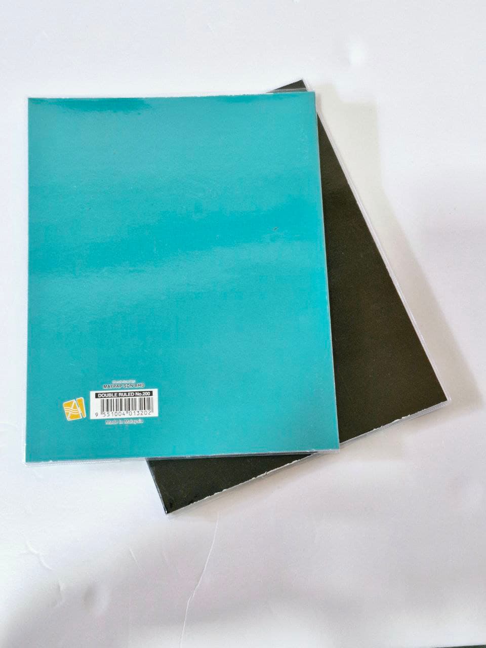 Soft Cover Exercise Book No. 200 (Double Line) - A12SC - with PVC jacket