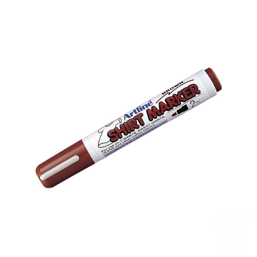 Marker, Artline : Shirt Marker, EKT-2, Brown