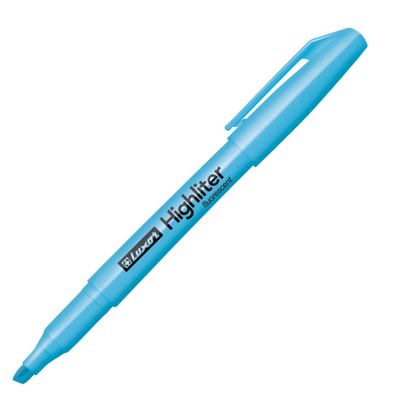 Fluorescent chisel tip Highliter, Blue , Art no. 4145