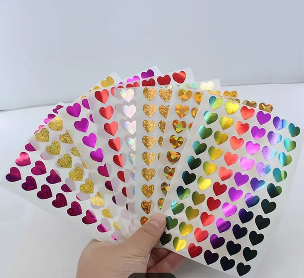 Small Heart Stickers