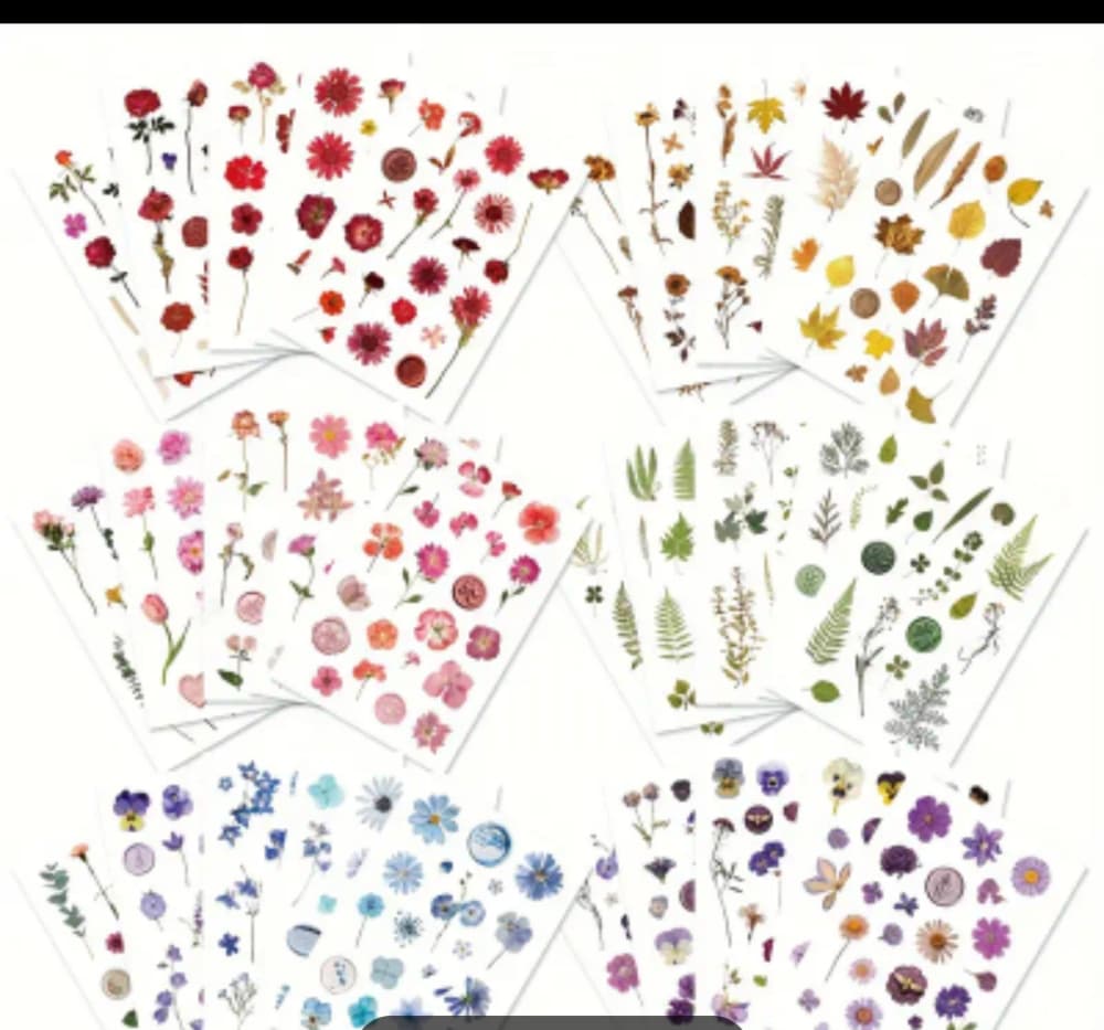 Botanical Stickers: Garden & Bliss Floral