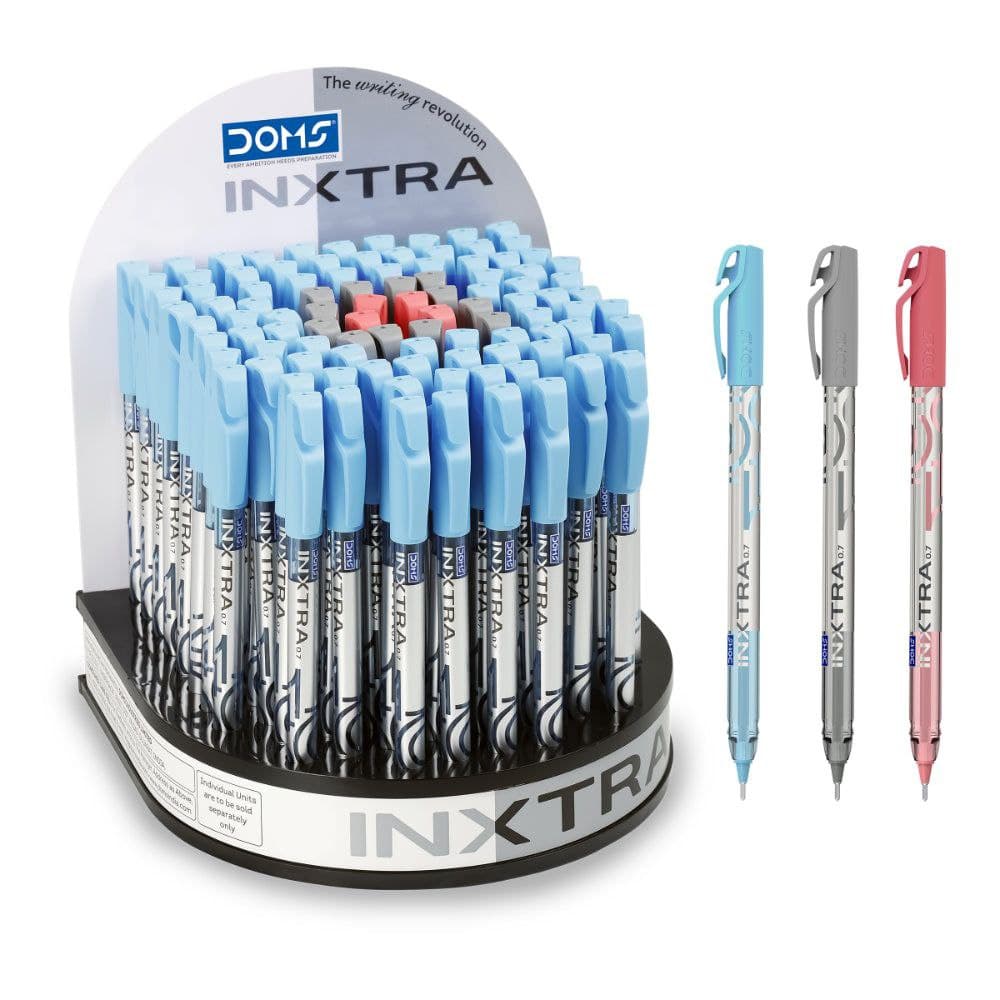 DOMS INXTRA Ballpoint Pen 0.7, No. 80206, 80222, 80223