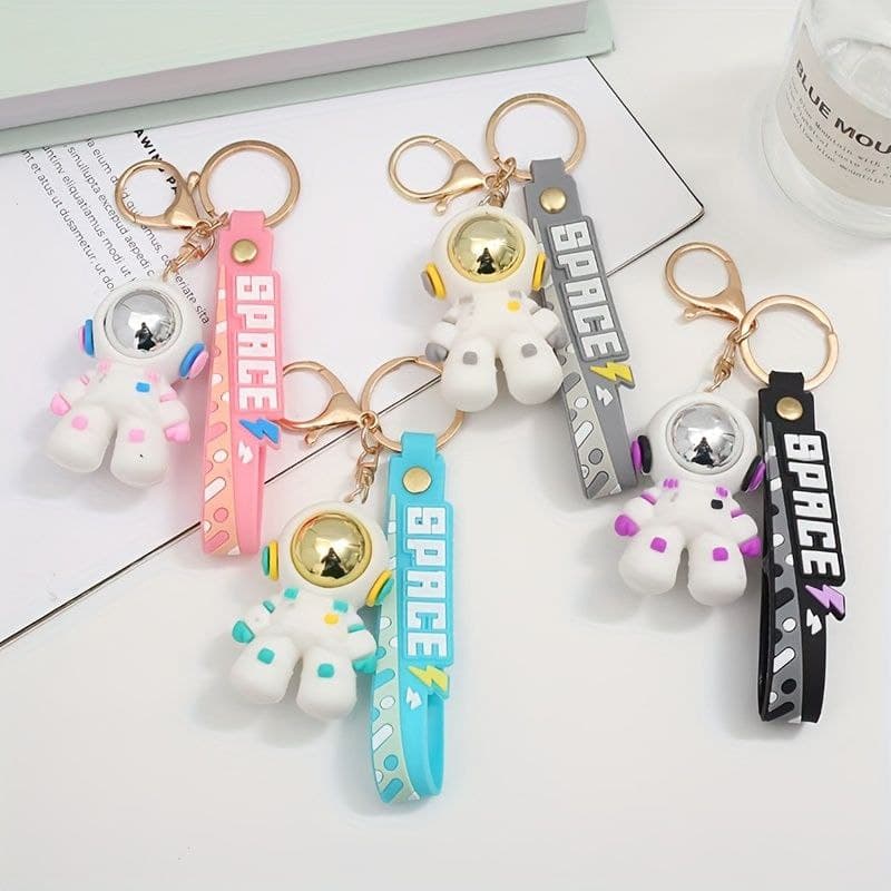 Astronaut Keychains, Backpack Charms