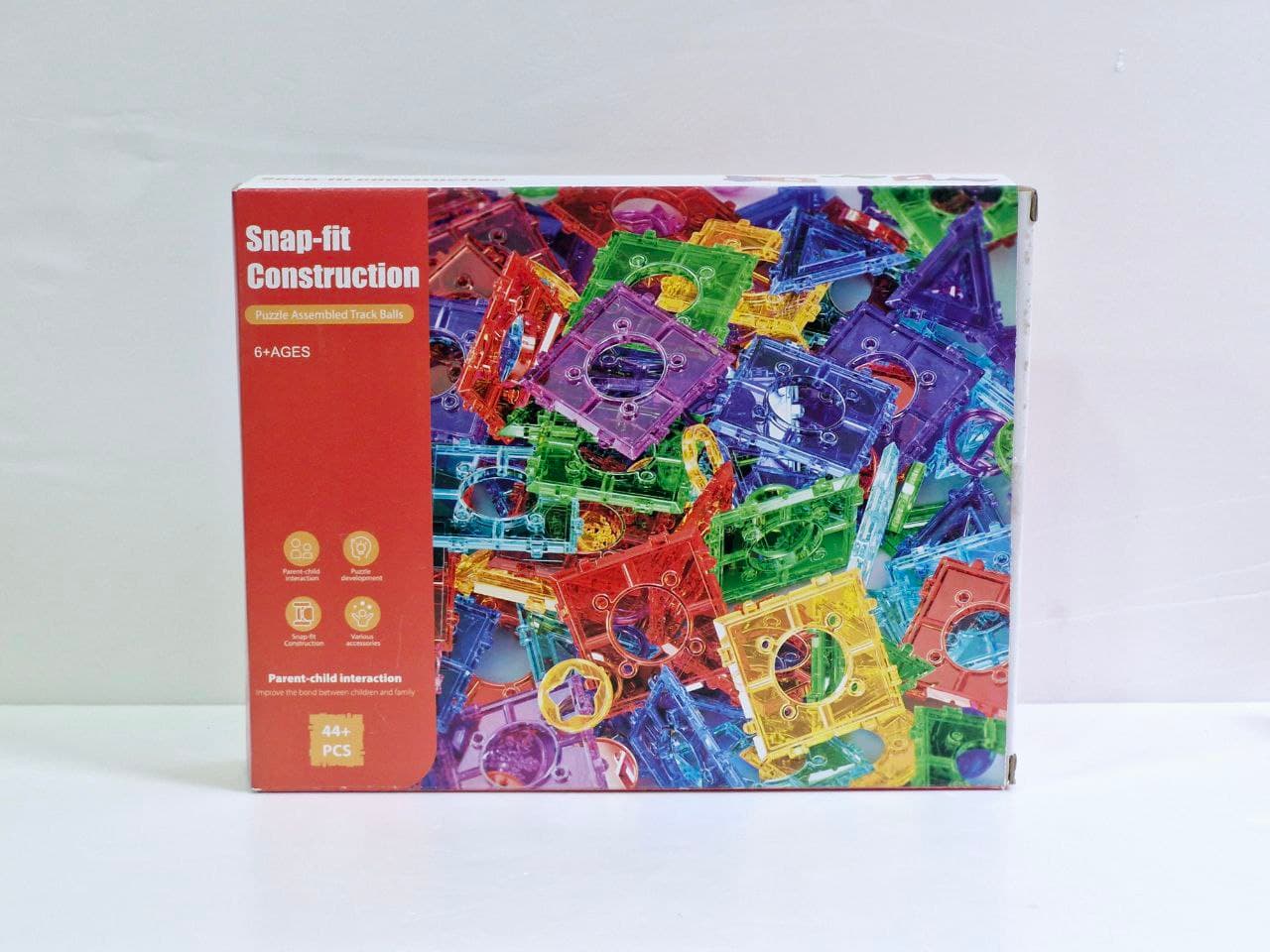 Snap Fit Construction Puzzle Assembled Track Balls 44pcs No. 2018