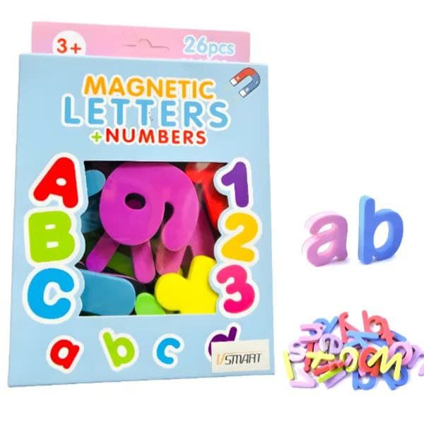 Magnetic Letters + Numbers 3+Ages, Item No.EV0055 & EV0056