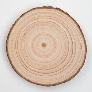 Wood Slice Foam Stickers