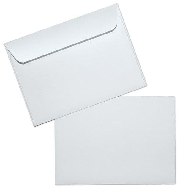 Envelope, White, 4x9, Peel & Seal - Anchor
