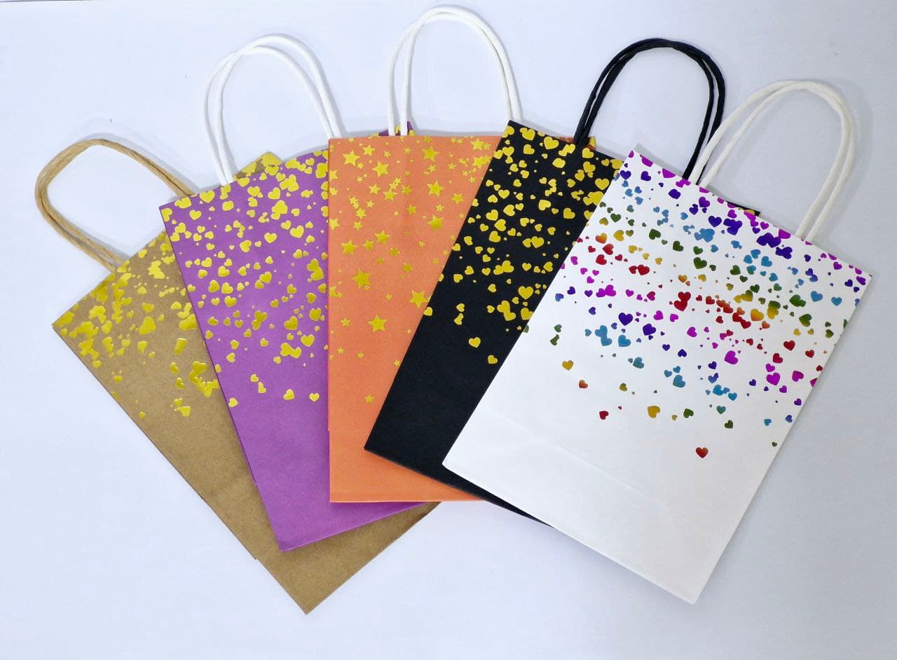 Gift bag - Gold star