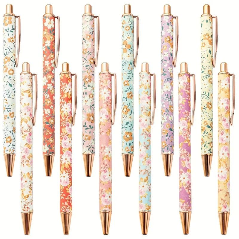 Flower Art Pens, Flower Ballpoint Pen