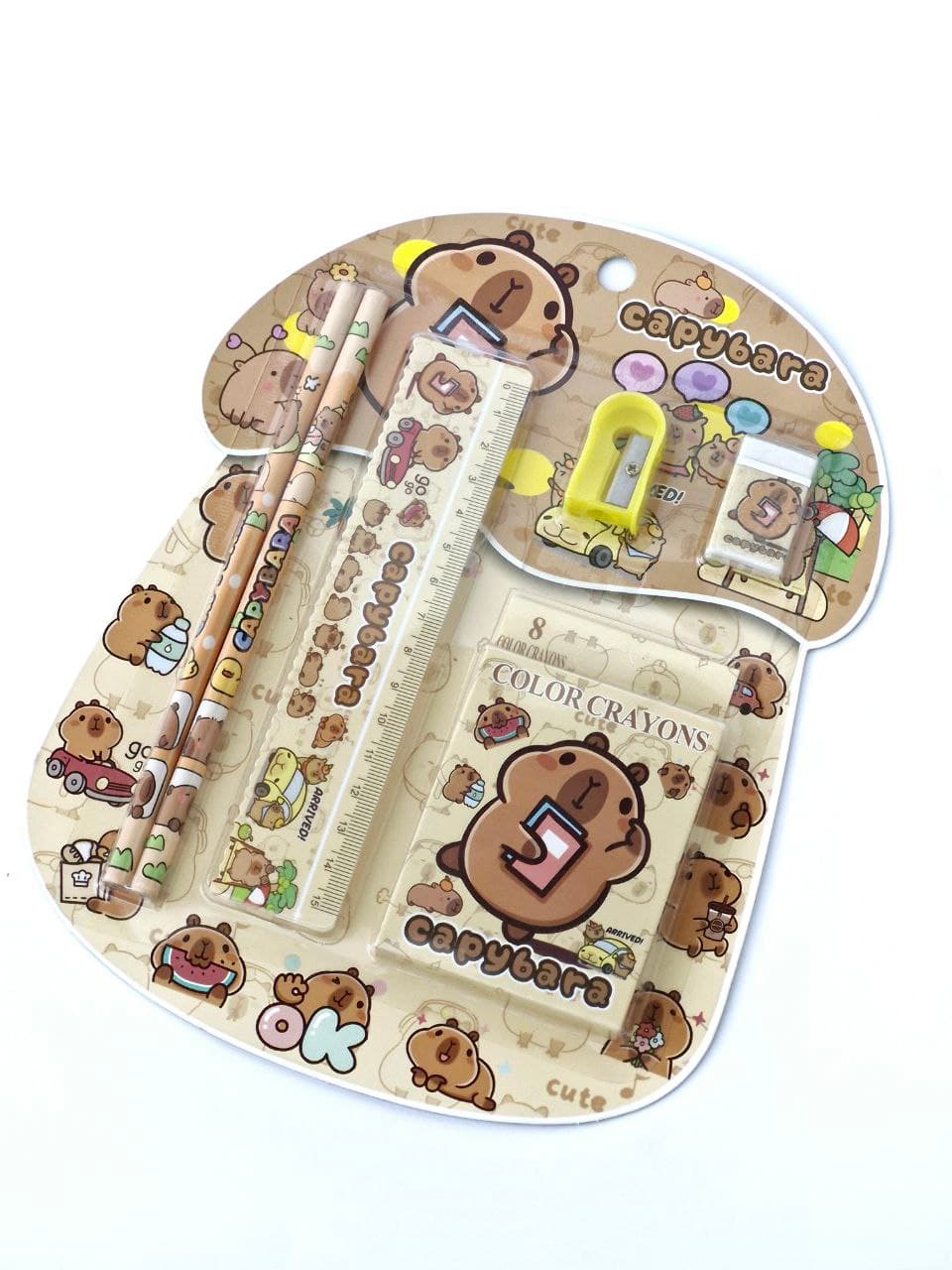 Capybara & "Kuromi" 6 in 1 Set, No. QF‐127