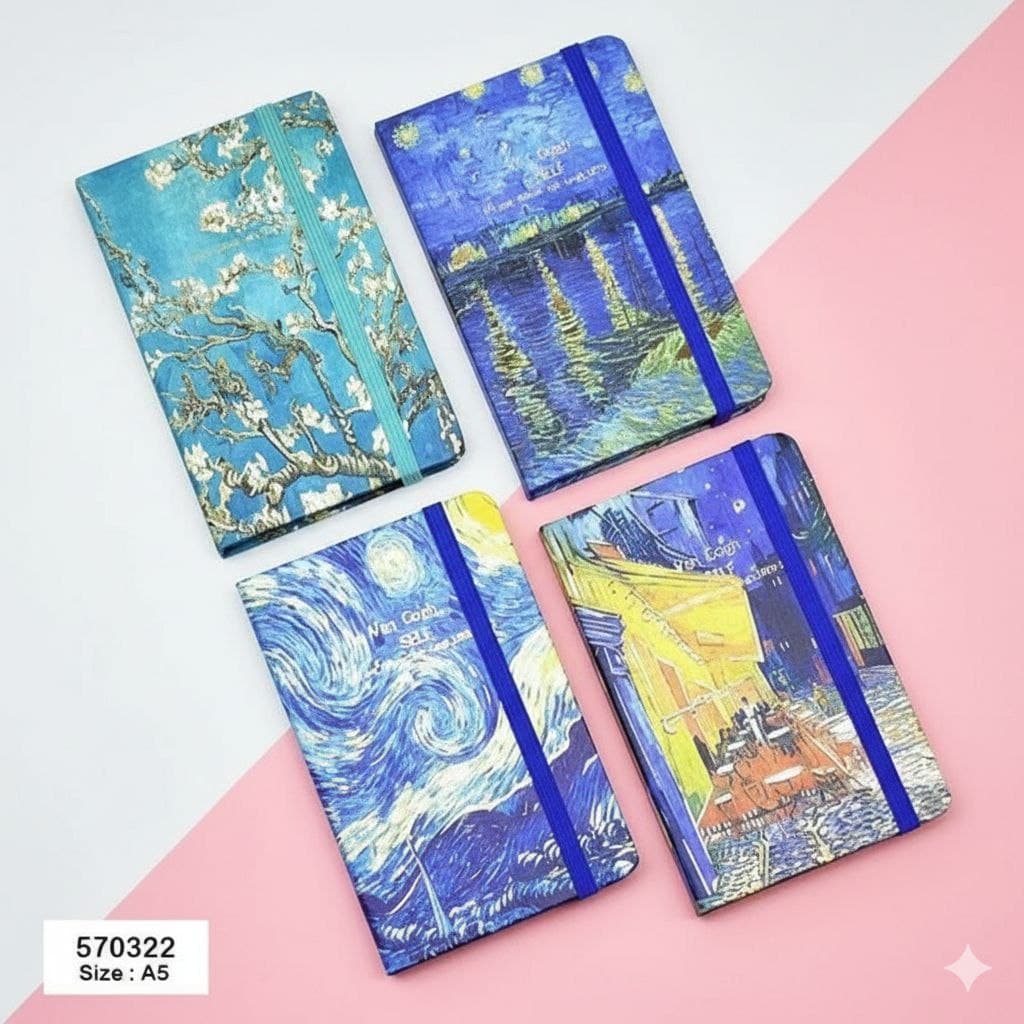 Notebook Lined Paper A5 size, Item No. 5703-22